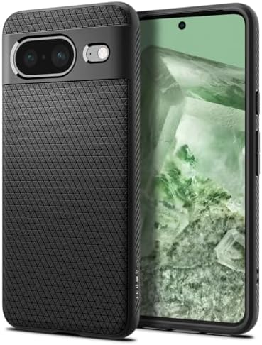 Spigen Liquid Air for Pixel 8 Case, Matte Black