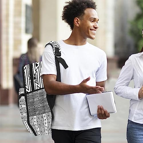 Sac à dos pour garçons bohème multicolore idéal pour l'école - 6