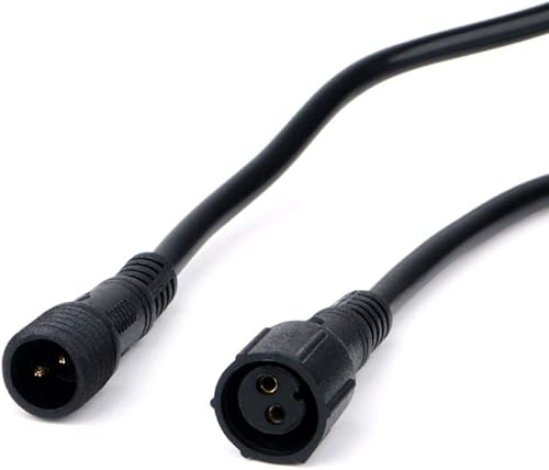 Miniatura 2 de Xprite Hide-A-Way - Luz estroboscópica de 10 pies, 2 pines, cable de extensión LED, kit de luces de advertencia de peligro de emergencia