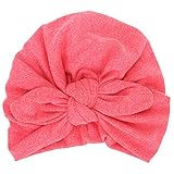 DISEÑO LINDO: El sombrero de orejas súper lindo mantiene la cabeza pequeña y las orejas calentitas. El material transpirable hace que nuestros sombreros infantiles de punto no solo sean lindos sino también cómodos. Buena elasticidad y buena conservación del calor, todo-fósforo.