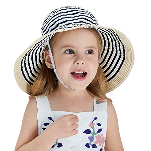 Connectyle Little Kids UPF 50+ Sun Protection Hats for Boys Floppy Roll Up