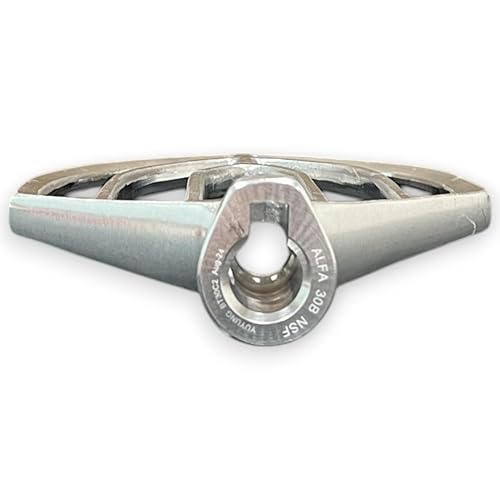 Miniatura 33 de ALFA Paleta batidora internacional 12B 12qts para mezcladores Hobart, aluminio