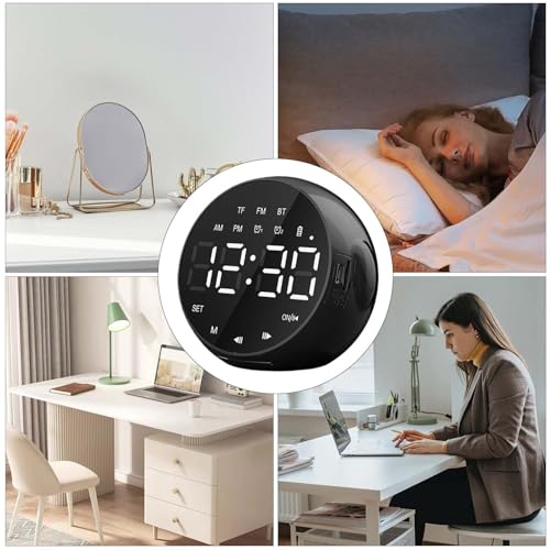 Despertador para dormilones y niños con altavoz inalámbrico ideal para el dormitorio infantil 5