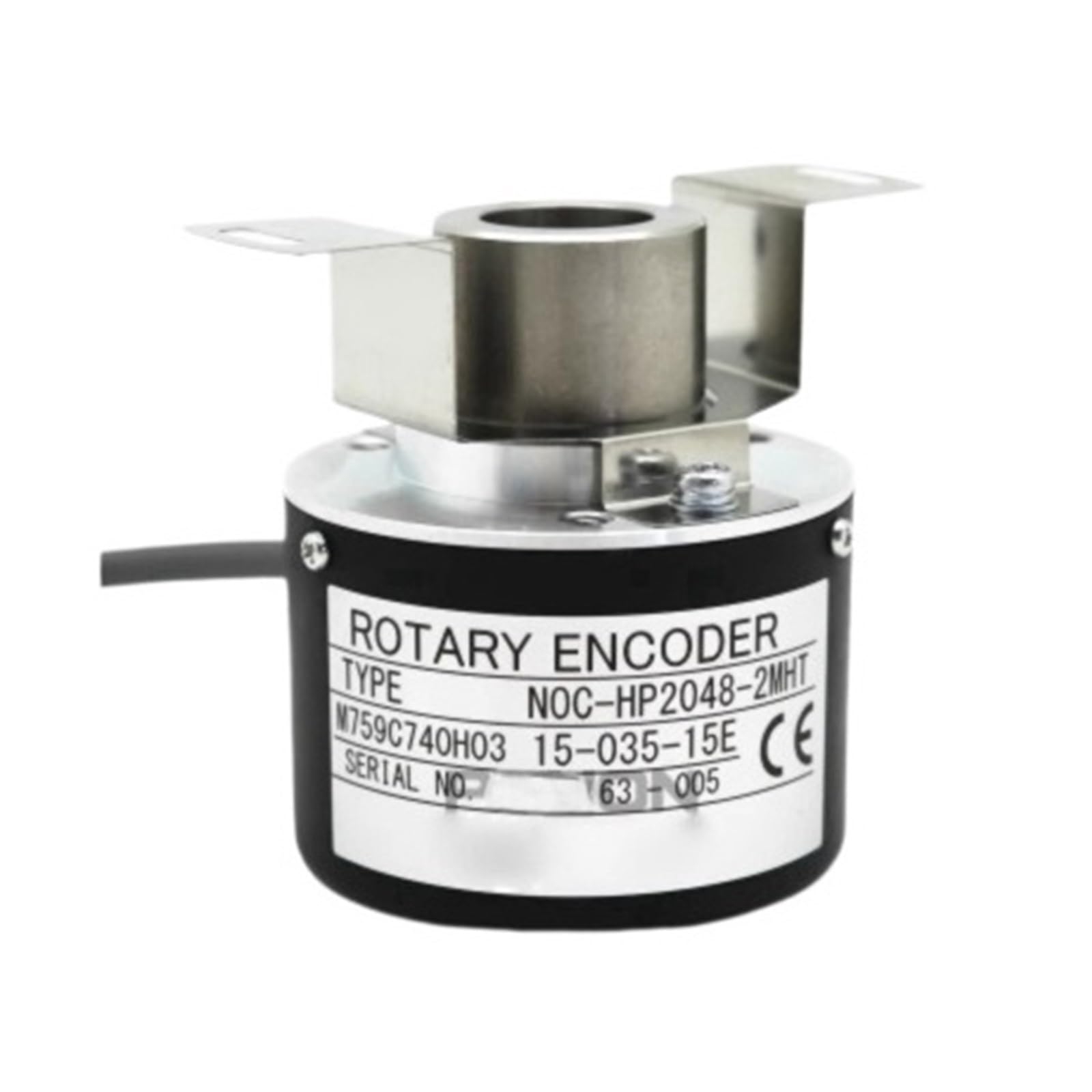 Encodeur NOC-H2500-2MD rotatif incrémental et capteur de position optique