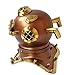 Vintage Handmade Marine Divers Diving Helmet Miniature US Navy Copper Finish Scuba Diving Divers Helmet Movie Prop Collectible Helmet Home & Table Decor