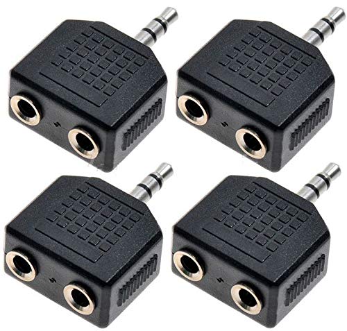 4pcs 3.5mm Audio Headphone Cable Cord 