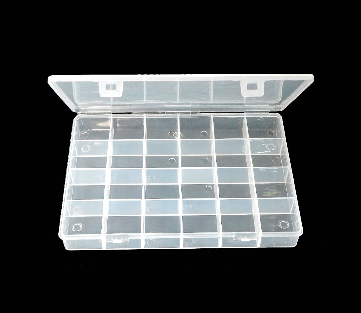 Scatola Organizer Contenitore Per Perle A 8 Scomparti - Il Mercante Di - Foto 2