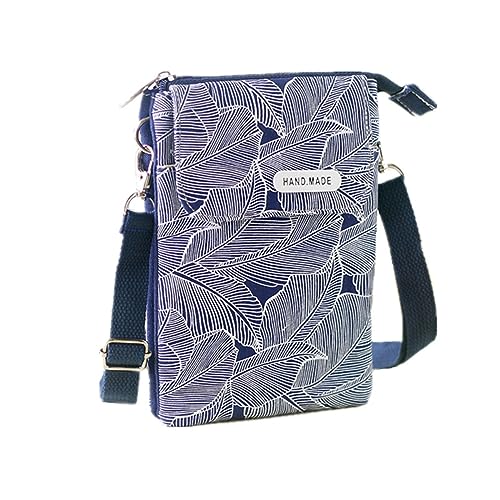 Vulevirtue Bolsitos para Moviles,Bandolera Pequeña Mujer de Nailon, Carteras para Mujer, Bolsa Compacta para Teléfono,Bolso Telefono Movil Mujer,Mini bandolera