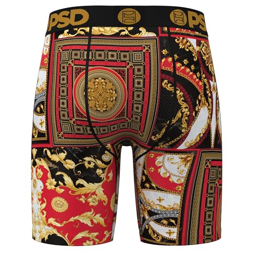 PSD Men's Lap Of Luxury Boxer Briefs, Multi, M4
