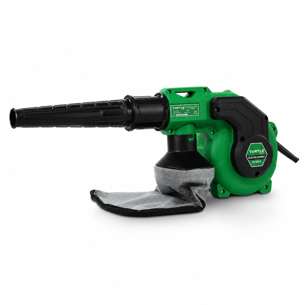 Turtle Gold ST-002S 2-in-1 Electric Blower & Vacuum, 850W Copper