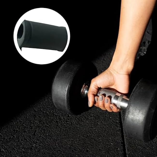 1 Pair Arm Training Rod Grips Barbell Hand Grips Strengthener Weightlifting Rod Grip Dumbbell Resin Grip Barbell