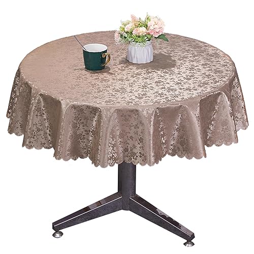 Nappe cirée imperméable noire diamètre 240cm grand format antitache et anti chaud - 2