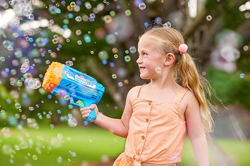 Bunch O Bubbles 2er-Pack Mittlerer Motorisierter Dip Blaster, Automatische Seifenblasenmaschine Für Kinder, Sommer Outdoor-Pool-Pistolen Spielzeug Mit 125ml Kapazität