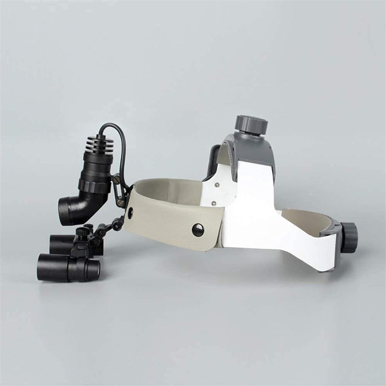 Lenti d'Ingrandimento dentali, Lenti d'Ingrandimento binoculari, Lente d'Ingrandimento chirurgica Dentale con Faro, Lente d'Ingrandimento Professionale a LED da 5W, 4X, 4,4X