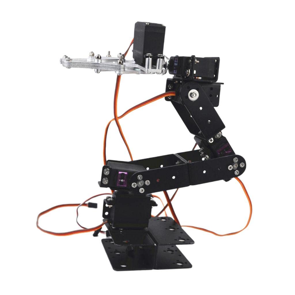 6 DOF Robot Manipulador Metal Mecánico Brazo Kit para Juguete Robótico Infantil
