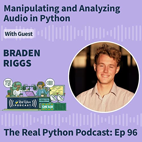 Manipulating and Analyzing Audio in Python Podcast Por  arte de portada