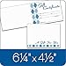 Adams Gift Certificate Cards, 20 Folded Cards and Envelopes, 6.25 x 4.50 Inches, White (GFTCRD)