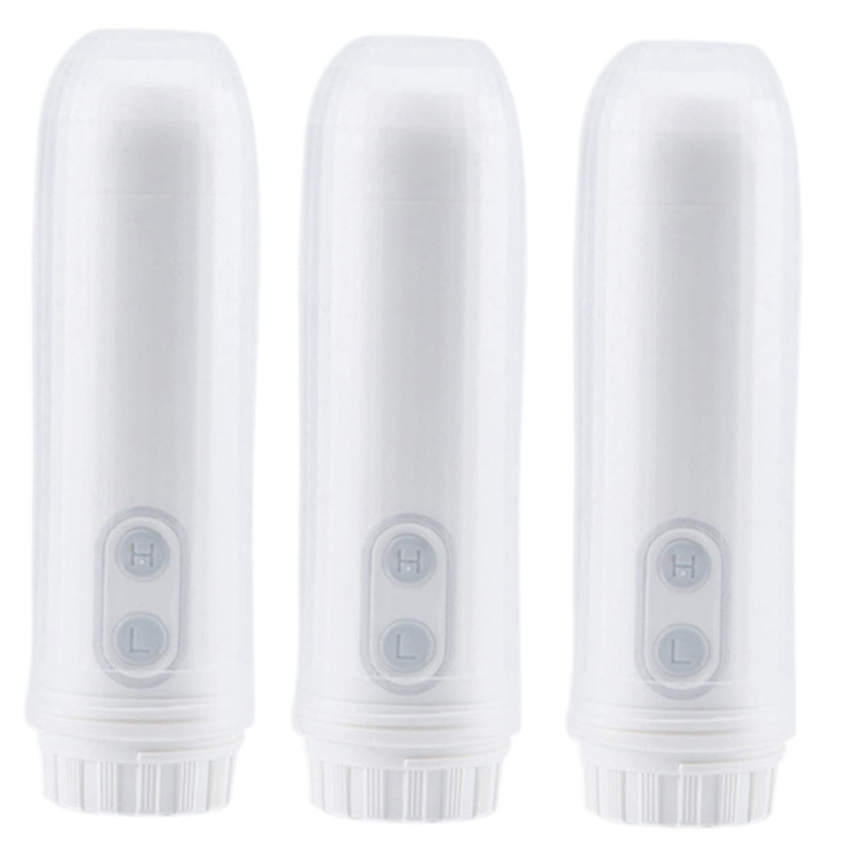 Hndhbfgrt 3X Automatic Electric Bidet Sprayer Travel Shower Travel Cleaning Portable-White