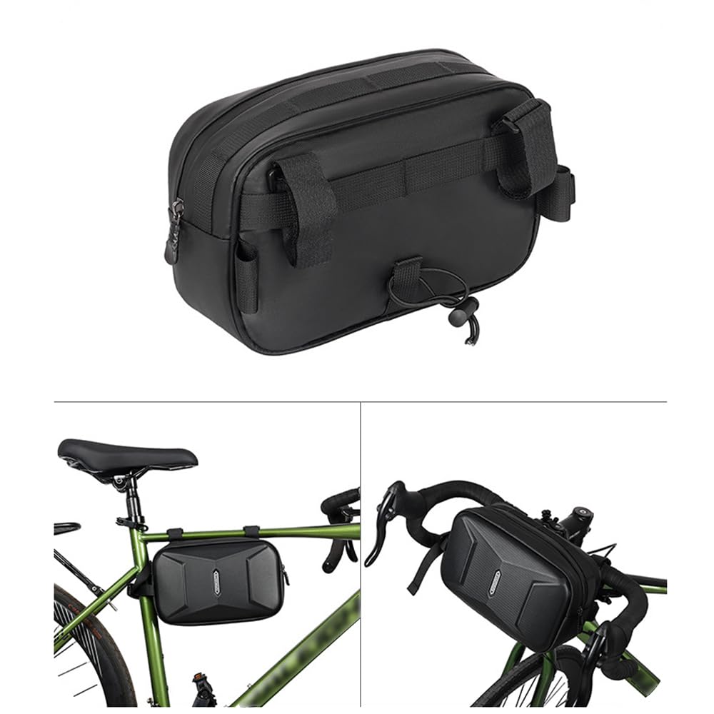 London Craftwork Medium Bag Including Frame for Brompton Black/Grey (Grey)