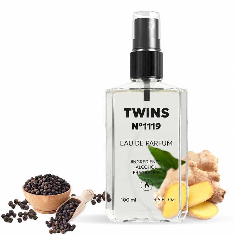 TWINS Impression of Euphoria | Perfume for Men Eau de Parfum | No.1119 | 3.4 Fl Oz / 100 ml