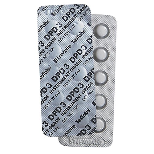 LaMotte Chlorine DPD, #3 INSTR. TBLTS.