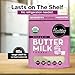 Healthier Comforts Organic Buttermilk Powder | USDA Certified, Kosher, Gluten Free, Non-GMO | Baking Supplies, Biscuits & Gravy, Mini Pancakes 21oz