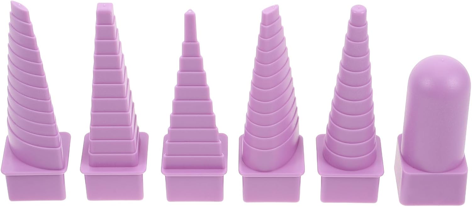 Wire Wrapping Tools Set for Crafters, 6 Piece Plastic Mandrels