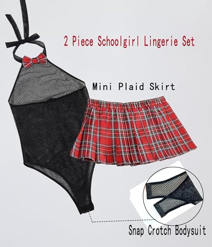 Enyprok Sexy Roleplay Lingerie Skirt Sexy Lingerie for Women Set - image 4
