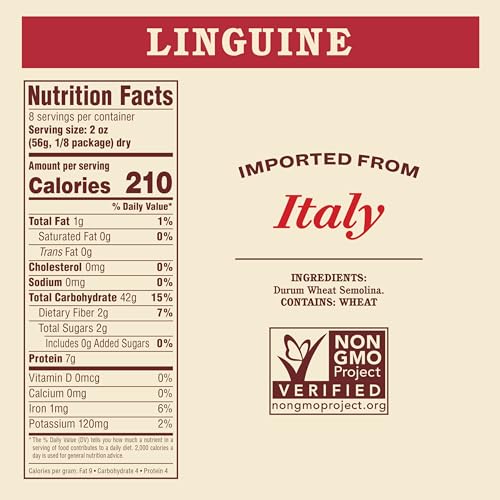 Image of Rao's Homemade Linguine Pasta, 16 Oz Bag (Pack of 6)