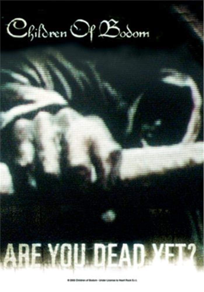 Original Children Of Bodom Are You Dead Yet Flag in Fabric, Multi