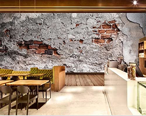 Boeerlcnl 3D Photo Wallpaper Shabby Brick Wall Living Room Sofa Wall Stickers Tv Background Mural Poster Wall Art #TOP1