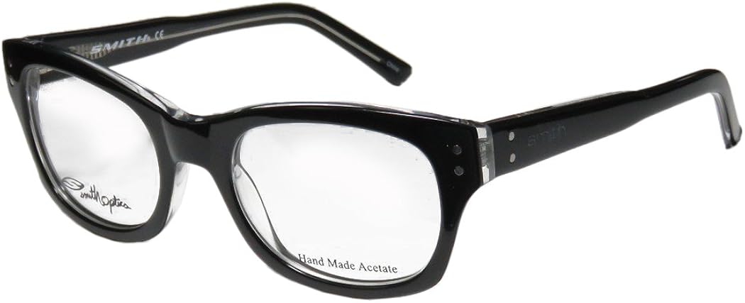 Smith Optics Mercer mujeresseñoras diseñador llano resorte bisagras moderno hecho a mano acetato gafas