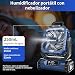 Imagen de Ventilador Camping Recargable de LED: 20000mAh Ventilador Portátil USB Silencioso con Nebulizador