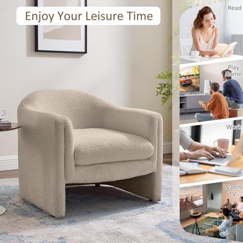 Sillón Plegable Boucle Color Camel miniatura 5