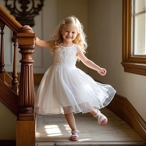 Image of Kiderence Toddler Girls Sandals Little Girls Kids Summer Shoes Toddler Sandals
