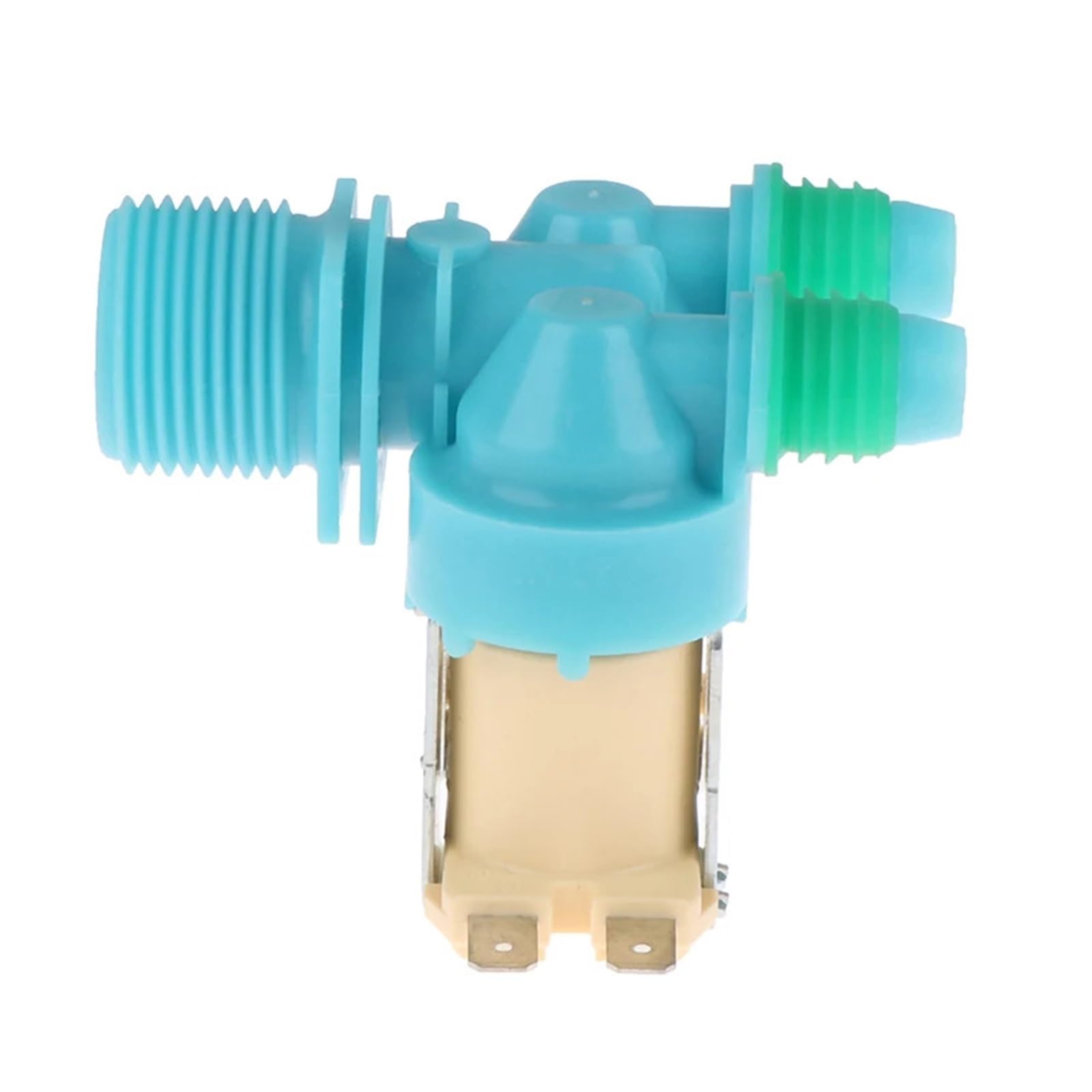 Válvula Solenoide De Entrada De Agua De Doble Cabezal C-225/19-a01 DC62-00311C Pieza De Repuesto For Lavadora | Electroválvula de entrada de doble cabezal, compatible con C-225/19-a01 y DC62-00311C for mantenimiento de lavadoras
