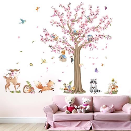 Vinilos decorativos animales para pared infantil