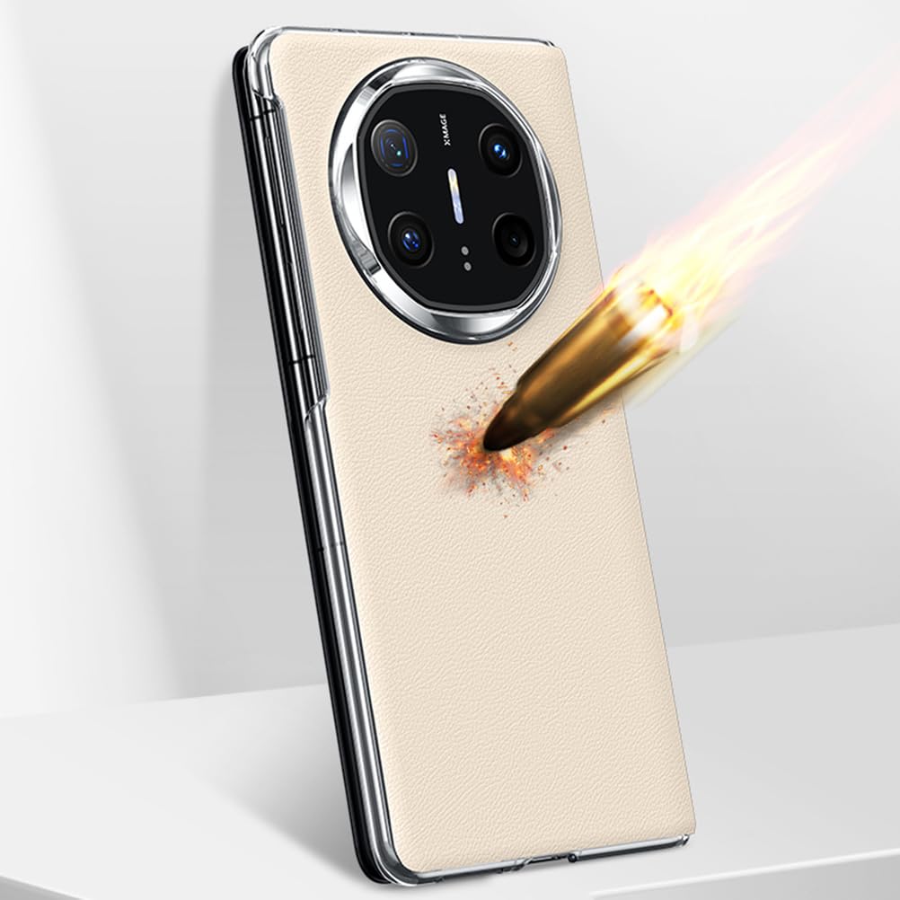 Etui z prawdziwej skóry do HUAWEI Mate X6, ultracienkie magnetyczne etui ochronne z funkcją widoku okna, lekkie, luksusowe etui, różowe, Mate X6