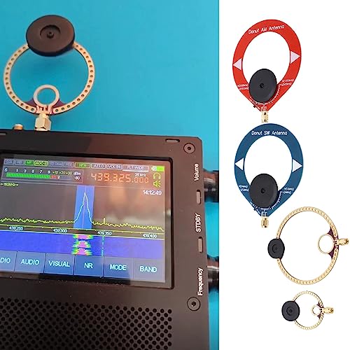 Antena de bucle de onda corta para excelente recepción transceptor portátil 3