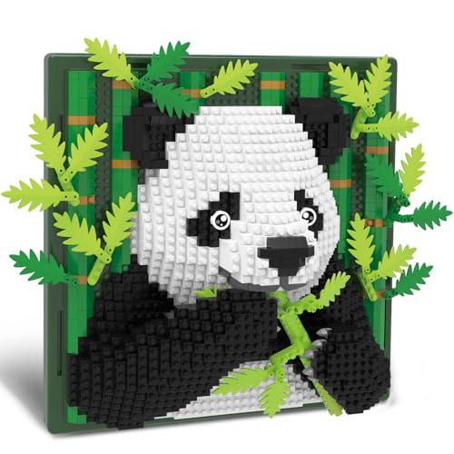BseSparklion Panda 3D Wall Art