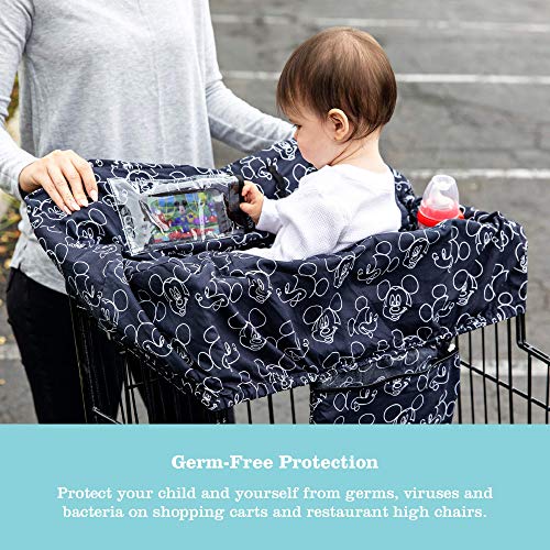 image for Disney Baby by J.L. Childress Shopping Cart & High Chair Cover for Bab