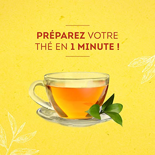 Lipton Infusion Verbena Menthe 40 Cápsulas Compatibles Nespresso, Antiestrés, Perfume Savory Menthe, Etiqueta Rainforest Alliance (Lote de 4x10 cápsulas) - Imagen 7