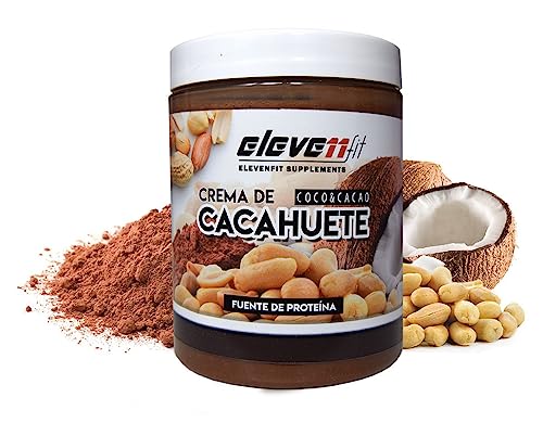CREMA DE CACAHUETE SABOR CHOCOLATE CON COCO