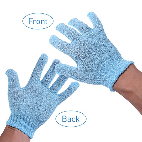 Healifty Peelinghandschuh Set – 4 Paar für die Hautpflege