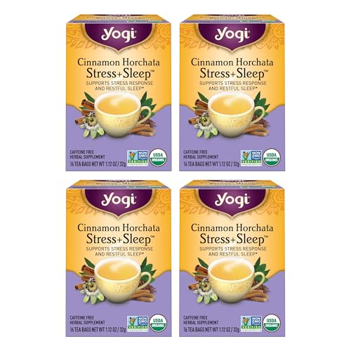 Yogi Tea Cinnamon Horchata Stress & Sleep cover