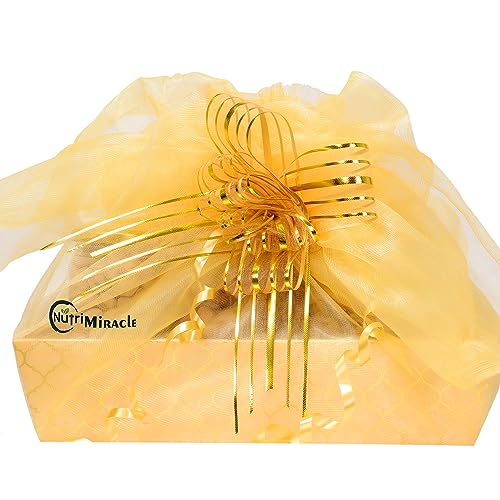 Image of NUTRI MIRACLE Christmas & New Year Party Dry Fruits Gift Pack | Family and Friends Gift | Return Gifts Idea