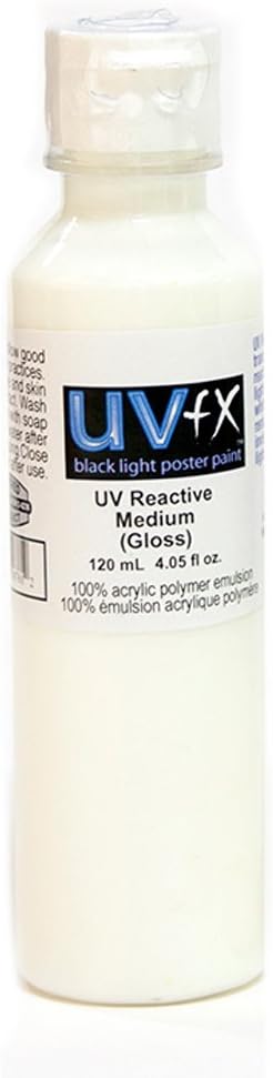 Black Light Medium,White,120Ml Gloss