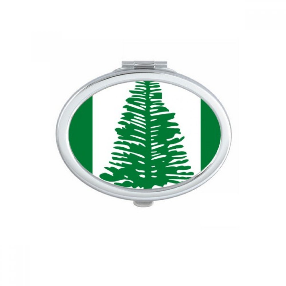 Miroir de poche Nigeria ovale pour réussir vos retouches n'importe où