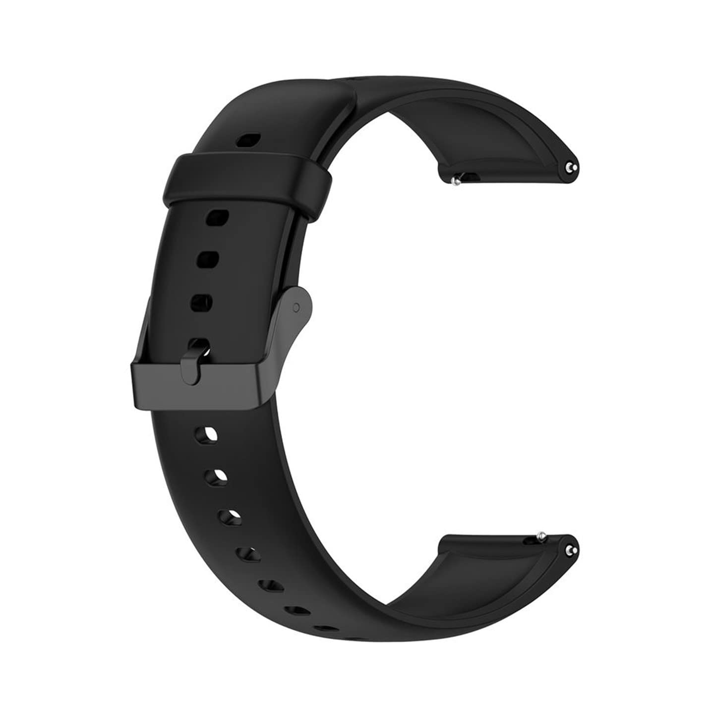 Generic22MM Classic Silicone Watch Strap Compatible With FOSSIL SPORT/GRANT WATCH 44MM/ GEN 5 CARLYLE, JULIANNA, GARRETT HR/RAZER X FOSSIL GEN 6
