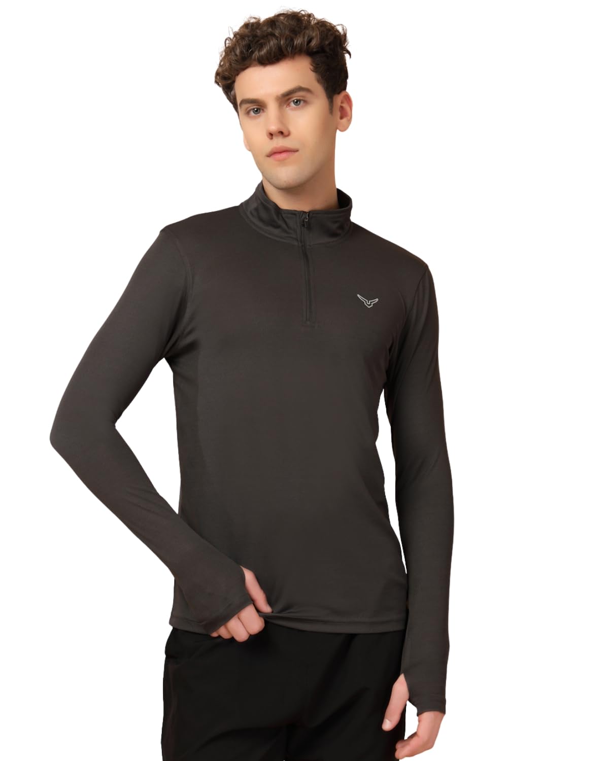 Men's Solid Slim Fit T-Shirt